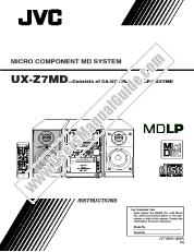 Ver UX-Z7MD pdf Manual de instrucciones