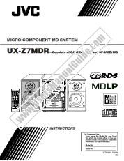 Ver UX-Z7MDR pdf Manual de instrucciones