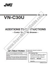 Ansicht VN-C30U pdf Ergänzungen zu Anweisungen