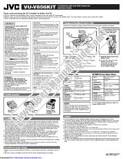 Ansicht VU-V856KITEK pdf Akkupack-Kit für erweiterte Nutzung