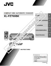Ansicht XL-FZ700BK pdf Bedienungsanleitung