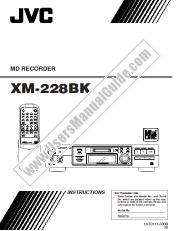 Voir XM-228BK pdf Directives
