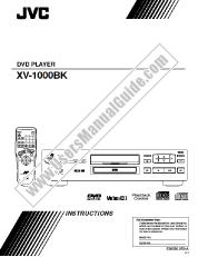 Visualizza XV-1000BK pdf Istruzioni