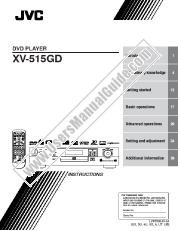 Visualizza XV-515GDUB pdf Istruzioni