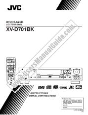 Ver XV-D701BKC pdf Instrucciones - Francés