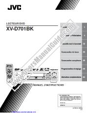 View XV-D701BKE pdf Instructions - Français