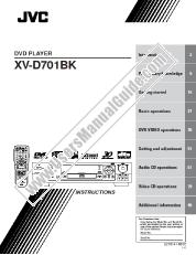 Ver XV-D701BKJ pdf Instrucciones