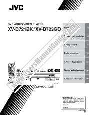 Ver XV-D721BK pdf Instrucciones