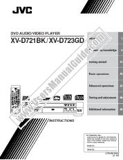 View XV-D723GD pdf Instructions