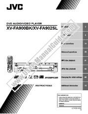 Ver XV-FA900BK pdf Manual de instrucciones