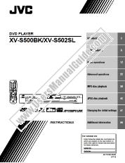 Ver XV-S500BK pdf Manual de instrucciones