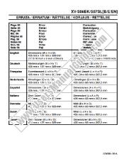 View XV-S56BK pdf Instruction Manual