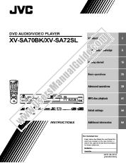 Ver XV-SA70BK pdf Manual de instrucciones en ingles