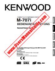 Vezi M-707i pdf Manual de utilizare germană