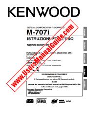 Ver M-707i pdf Manual de usuario italiano