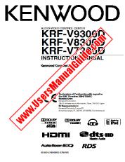 Ver KRF-V7300D pdf Manual de usuario en ingles