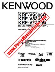 Voir KRF-V9300D pdf Mode d'emploi allemand