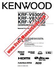 Voir KRF-V9300D pdf Manuel de l'utilisateur Néerlandais