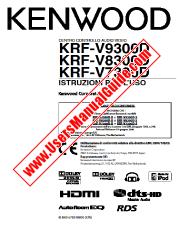Ver KRF-V8300D pdf Manual de usuario italiano