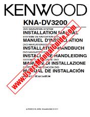 Voir KNA-DV3200 pdf Anglais, français, allemand, néerlandais, italien, espagnol Manuel de l'utilisateur