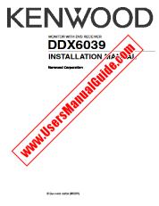 Vezi DDX6039 pdf Engleză (INSTALARE) Manual de utilizare