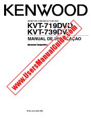 View KVT-739DVD pdf Portugal (INSTALLATION MANUAL) User Manual
