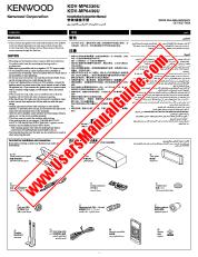 Vezi KDV-MP6339U pdf Engleză, chineză, arabă (INSTALARE) Manual de utilizare