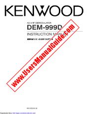 Vezi DEM-999D pdf Engleză Manual de utilizare