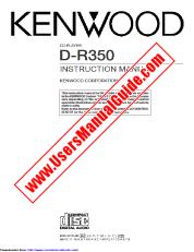 Ver D-R350 pdf Manual de usuario en ingles