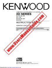 Ver XD-701 pdf Manual de usuario en ingles
