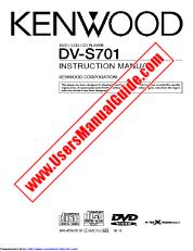 Vezi DV-S701 pdf Engleză Manual de utilizare