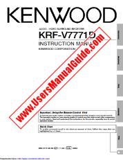 Ver KRF-V7771D pdf Manual de usuario en ingles