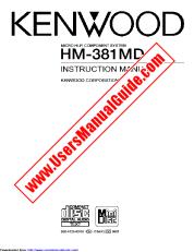 Vezi HM-381MD pdf Engleză Manual de utilizare