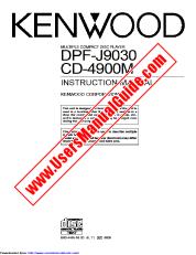 Ver CD-4900M pdf Manual de usuario en ingles