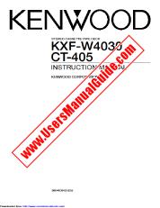 Voir KXF-W4030 pdf Manuel d'utilisation anglais