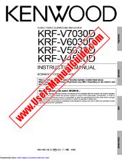 Voir KRF-V7030D pdf Manuel d'utilisation anglais