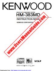 Voir HM-383MD pdf Manuel d'utilisation anglais