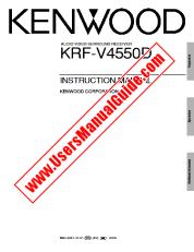 Visualizza KRF-V4550D pdf Manuale utente inglese