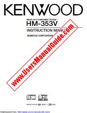 Visualizza HM-353V pdf Manuale utente inglese
