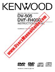 Vezi DVF-R4050 pdf Engleză Manual de utilizare