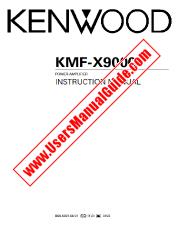 Visualizza KMF-X9000 pdf Manuale utente inglese