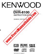 Voir DVR-8100 pdf Manuel d'utilisation anglais