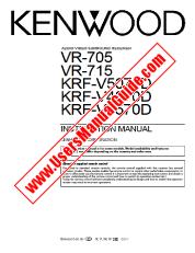 Ver VR-705 pdf Manual de usuario en ingles