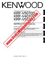 Voir KRF-V4070D pdf Anglais, français, allemand, italien, espagnol Manuel de l'utilisateur