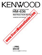 Visualizza HM-636 pdf Manuale utente inglese