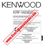 Voir KRF-V6080D pdf Manuel de l'utilisateur italien
