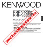 View KRF-V4080D pdf French User Manual