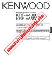 Voir KRF-V5580D pdf Mode d'emploi allemand