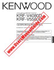 Ver KRF-V5580D pdf Manual de usuario en holandés