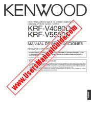 Voir KRF-V5580D pdf Manuel de l'utilisateur espagnole